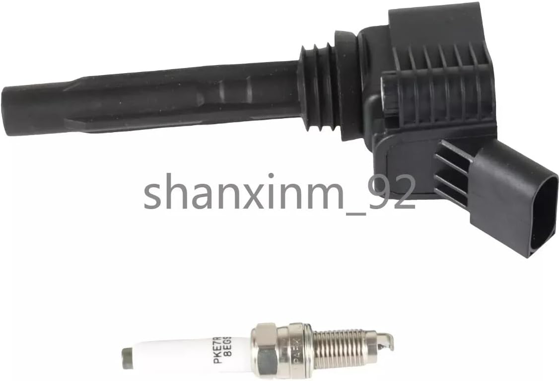 ya 9 10.24 4X Ignition Coil & Spark Plugs for VW for JETTA 1.4L 13-19 A3 Sportbac 16-18 UF718