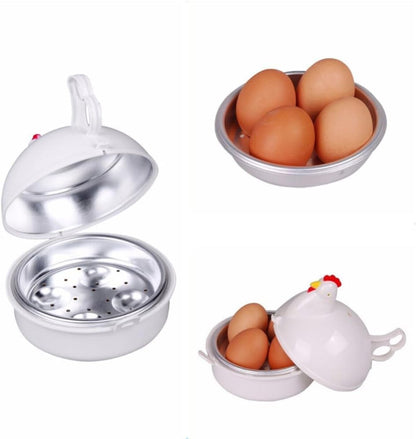 ya 14 9.20 baidi Chicken Shape Microwave 4 Boiler er Boiler Cooker Kitchen Tools-1