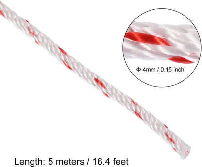 ya 26 10.21 baidi Oil Start Rope 4mm Dia 5m 16.4ft Polyester Pull Cord for 168F 170F Parts