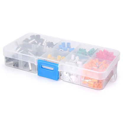 ya 16 10.20 baidi 400x Multicolour Wire Ferrule Copper Crimp Connector Pin Cord End Term l Kit