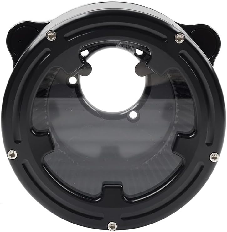 ya 5 8.10 Air Cleaner Intake Filter Kit for Harley Softail Touring Road Glide Dyna Black