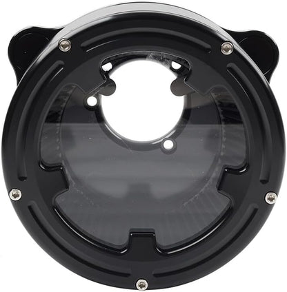 ya 5 8.10 Air Cleaner Intake Filter Kit for Harley Softail Touring Road Glide Dyna Black