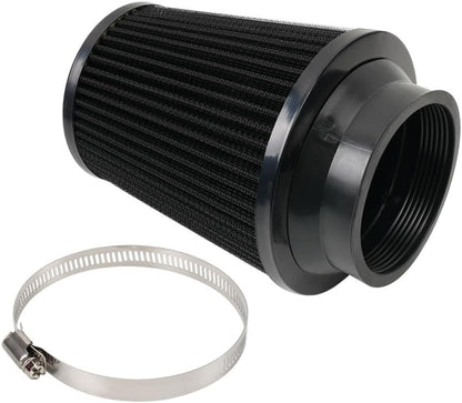 ya 13 9.15 baidi Black 3 76mm High Flow Inlet Dry Air Filter Cold Air Intake Cone Replacement