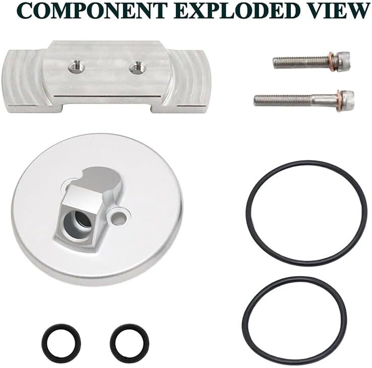 ya 10 9.16 baidi for Ford 7.3L Powerstroke F250 F350 F450 F550 Dipstick Adapter Repair Kit -