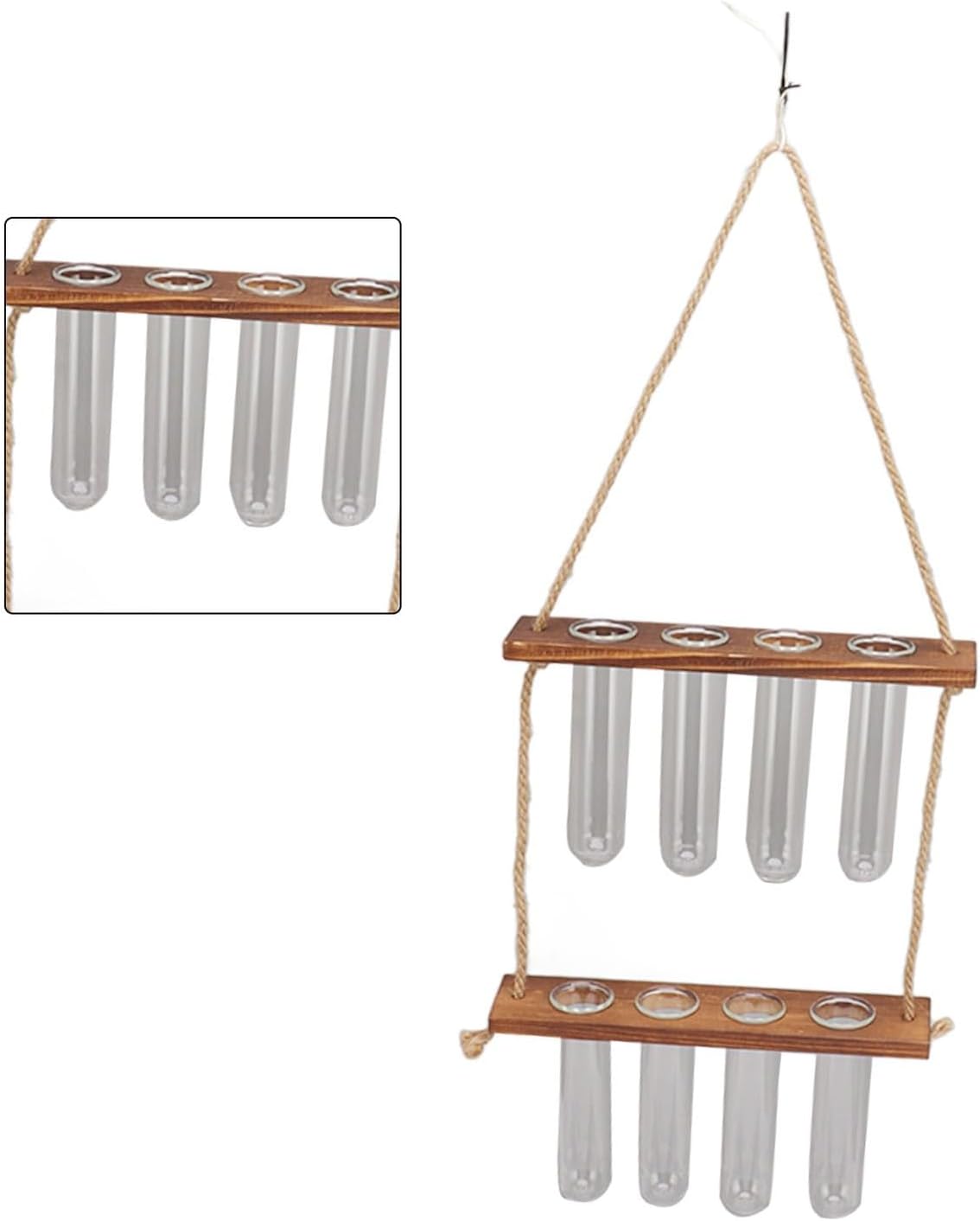 ya 26 10.21 baidi Plant Propagation Station Wall Mounted 2 Tier 8 Holes Space Saving Wall