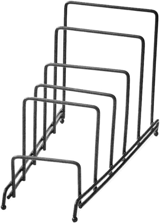 ya 26 10.21 baidi Wrought Iron Stora Rack Plates Holder Baking Pan Organizer Kitchen Dish Dryer-2