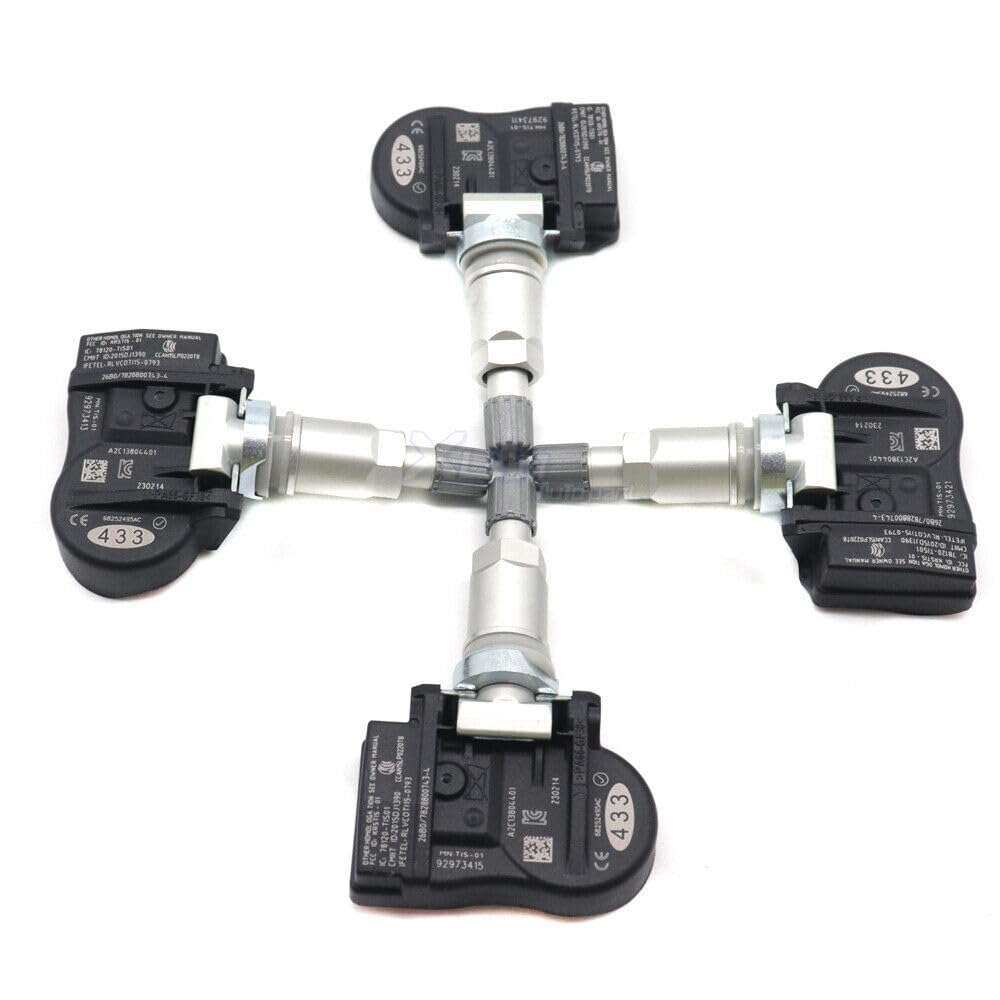 ya 2 8.15 4-Piece TPMS Suitable for Dodge Durango SRT 18-20 tire Pressure Monitoring Sensor 68252495AC