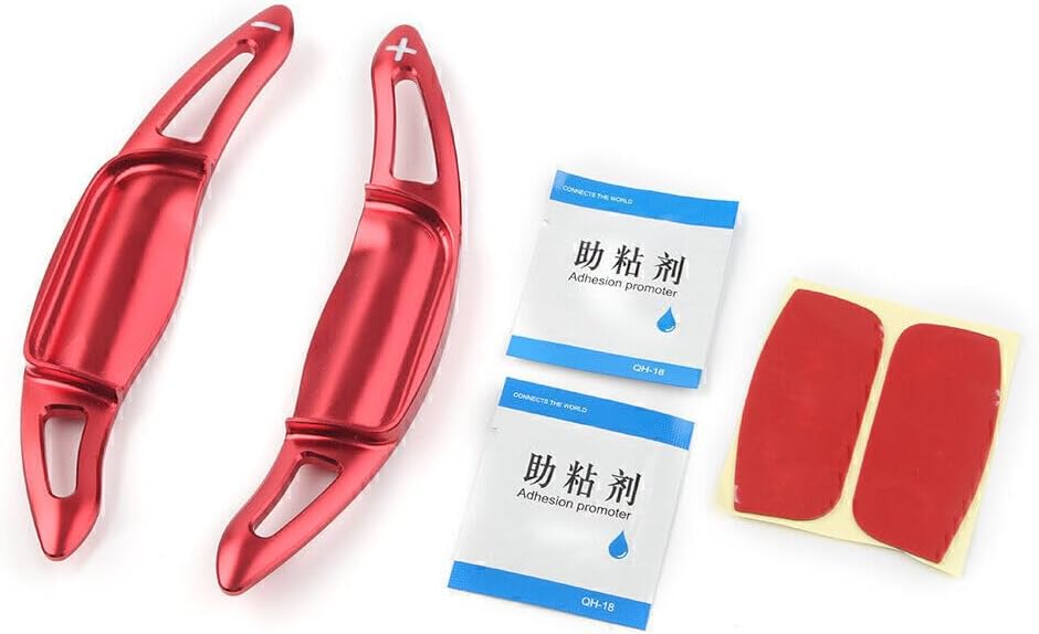 ya 10 9.16 zhengce for Toyota for Camry 2018-2020 Red Steering Wheel Shift Paddle Shifter Exte