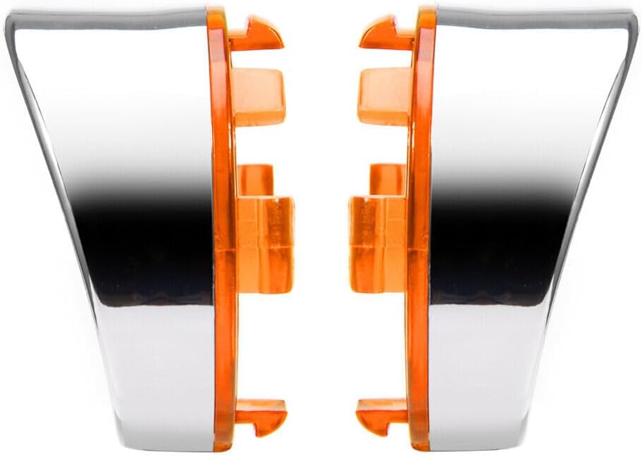 ya 5 8.24 baidi Amber turn signal light lens cover f for Ram e sunshade for Harley Road King Softail