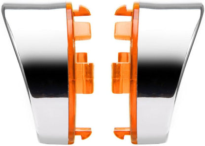 ya 5 8.24 baidi Amber turn signal light lens cover f for Ram e sunshade for Harley Road King Softail