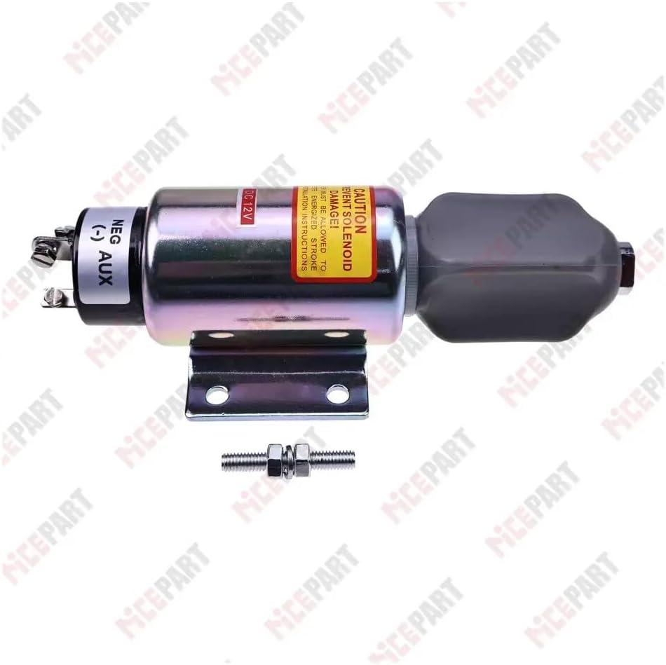 ya 10 9.16 baidi 24V Shutoff Solenoid Valve 2001-24E7U1B1S2A 1214.3522 Compatible with Woodward