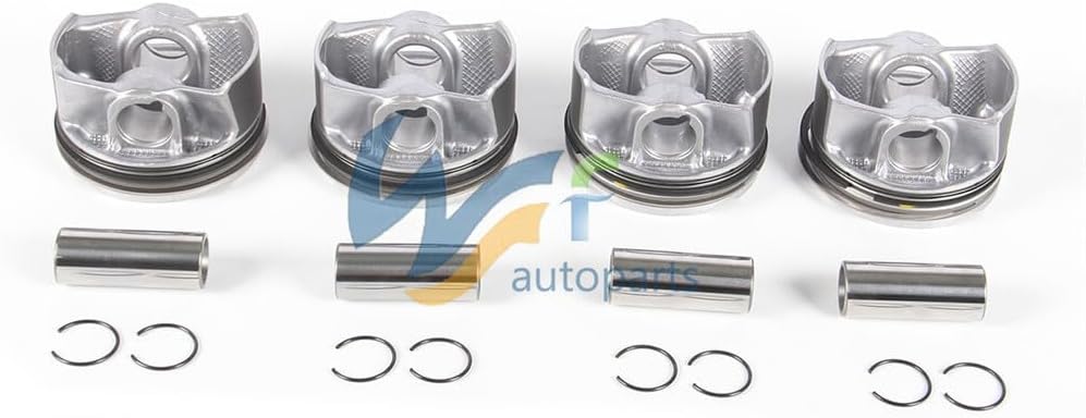 ya 4 8.24 baidi 2.0T STD Pistons & Rings Kit Fit for BMW 125i 330i X3 X4 for Mini 11259468869