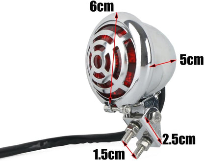 ya 4 8.14 Motorcycle Tail Light Rear Brake Stop Light Suitable for Harley Chopper Bobber Cafe Racer