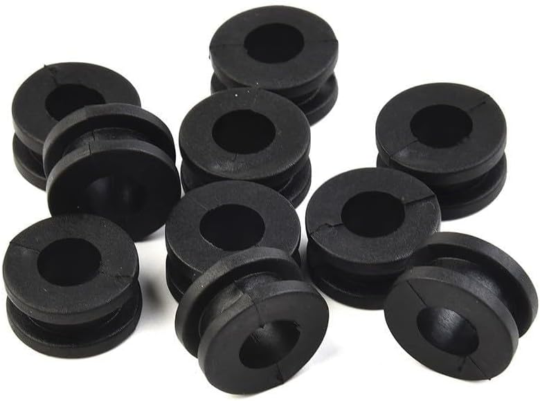 ya 13 9.15 baidi 10Pcs Motorcycle Rubber Grommet Mount Set Side Cover Mudguard