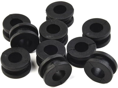 ya 13 9.15 baidi 10Pcs Motorcycle Rubber Grommet Mount Set Side Cover Mudguard