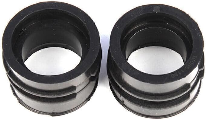 ya 13 9.15 baidi 2x Carburetor Adapter Holder Intake for MAN ifold Boot for Kawasaki ER500 EX400 EX500