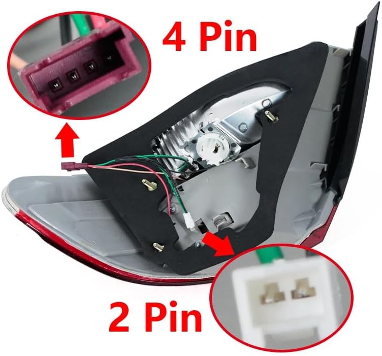 ya 4 8.10 Tail Light for BMW 7 Series E65 E66 Sedan 2005-2008 Right Car Stop Brake Lamp