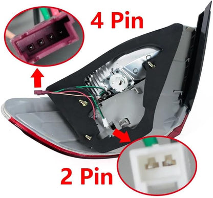 ya 4 8.10 Tail Light for BMW 7 Series E65 E66 Sedan 2005-2008 Right Car Stop Brake Lamp
