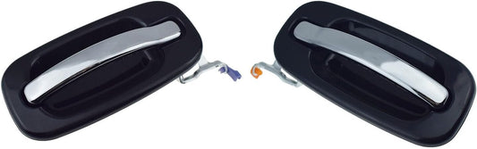 ya 2 8.15 2-Pack Rear Left and Right Exterior Door Handles for 2000-2006 for Cadillac Escalade 
