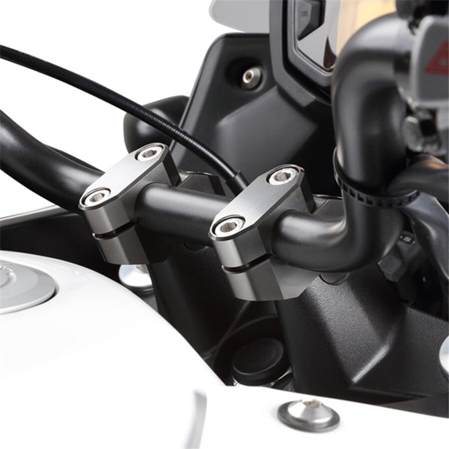ya 13 9.15 baidi Motorcycle Handlebar Handle Bar Risers Mount Clamp Adapter Titanium 7/8in 2Pcs