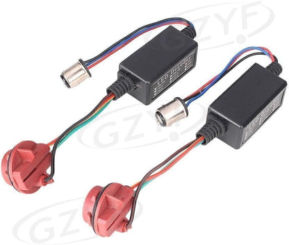 ya 3 8.24 baidi Warning Canbus 1157 LED Decoder Bulb Error Free Load Resistor Socket Auto