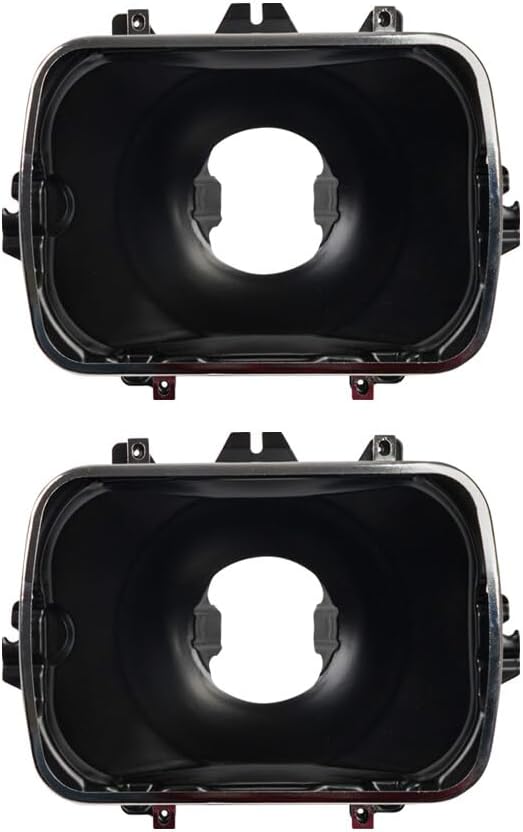 ya 4 8.14 2-Pack 42437 Headlight Housing 5x7 Bucket Kit 5966249 for Chevrolet Express for GMC Savana 1500