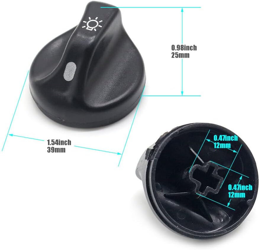 ya 13 9.15 baidi 3L3Z11661AA Head Light Head Lamp Switch Knob for Ford F150 F250 F350 Expedi