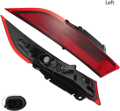 ya 9 10.24 Set of 2 Rear Bumper Fog Light for Land Rover Discovery 2017-2020 Left & Right