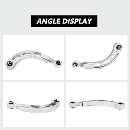 ya 13 9.15 baidi Pair of Adjustable Bearing Rear Camber Arms Kit Silver for Honda for Accord 18-22