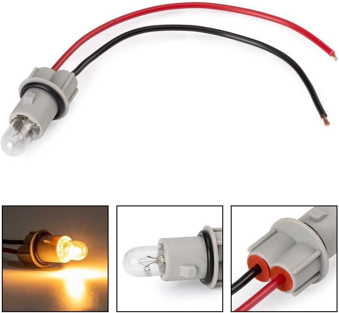 ya 12 10.8 baidi A Pair Side Marker Lamp Light Socket Wire Harness Fits for Mercedes A0005400966