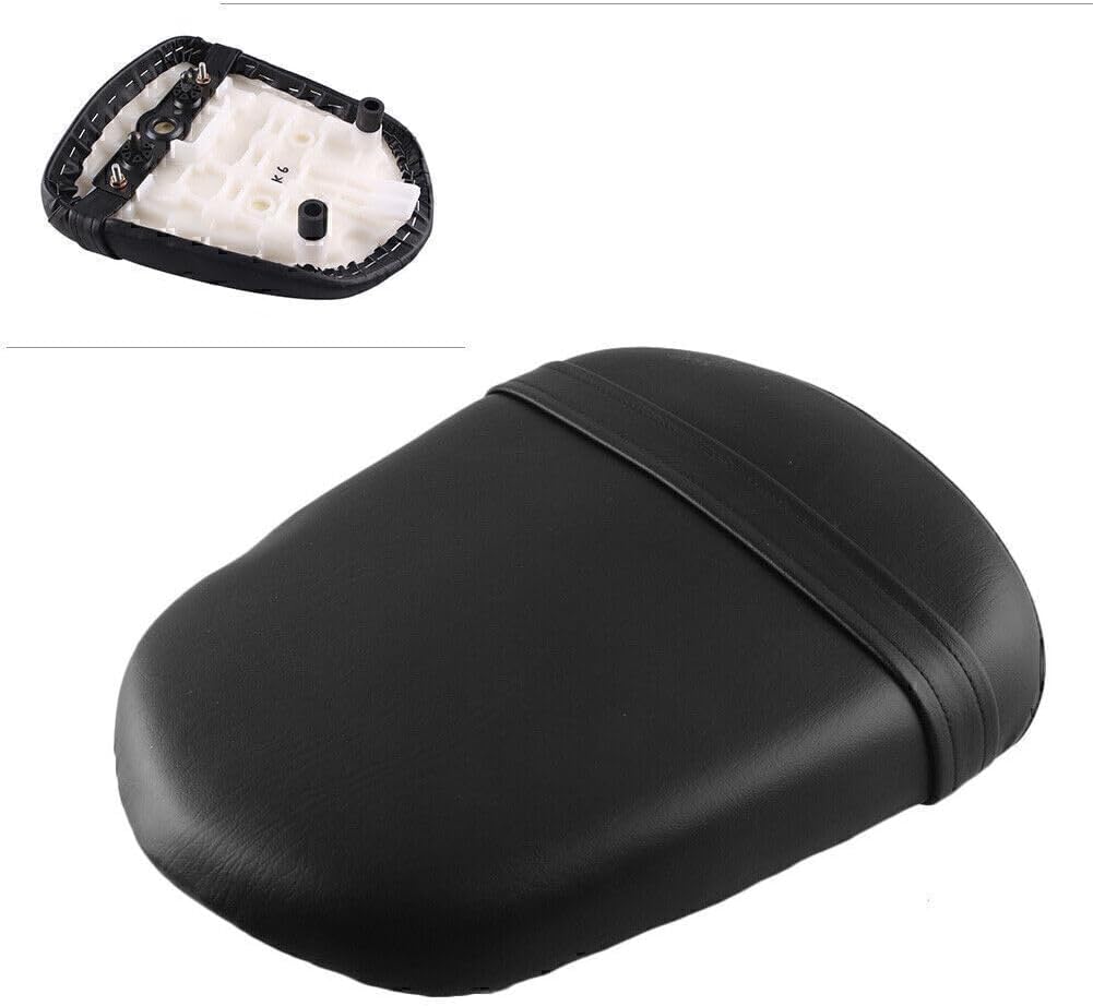 ya 4 8.8.2 Rear Pillion Passenger for SEAT Cushion fit for Suzuki GSXR 600 750 2006 2007 K6 Black