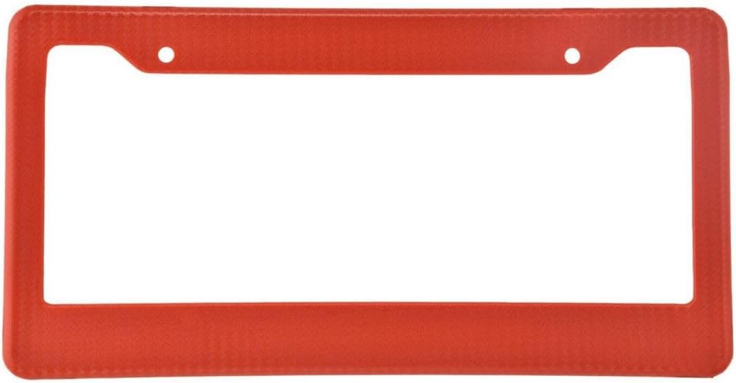 ya 9 10.24 Car License Plate Frame Cover Hood Rear Boot Chrome Black Blue American FLA
