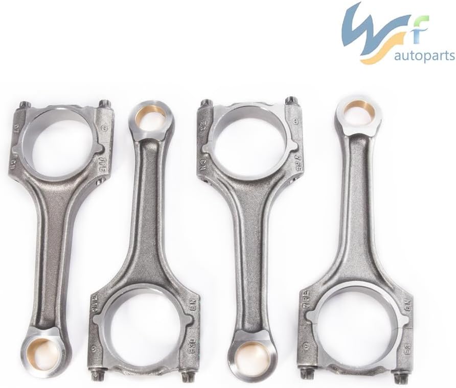 ya 11 9.14 baidi4X Connecting Rod Con Rod for VW for Passat B6 for Golf for Audi for A4 TT 1.8T Piston Pin ¦µ21m