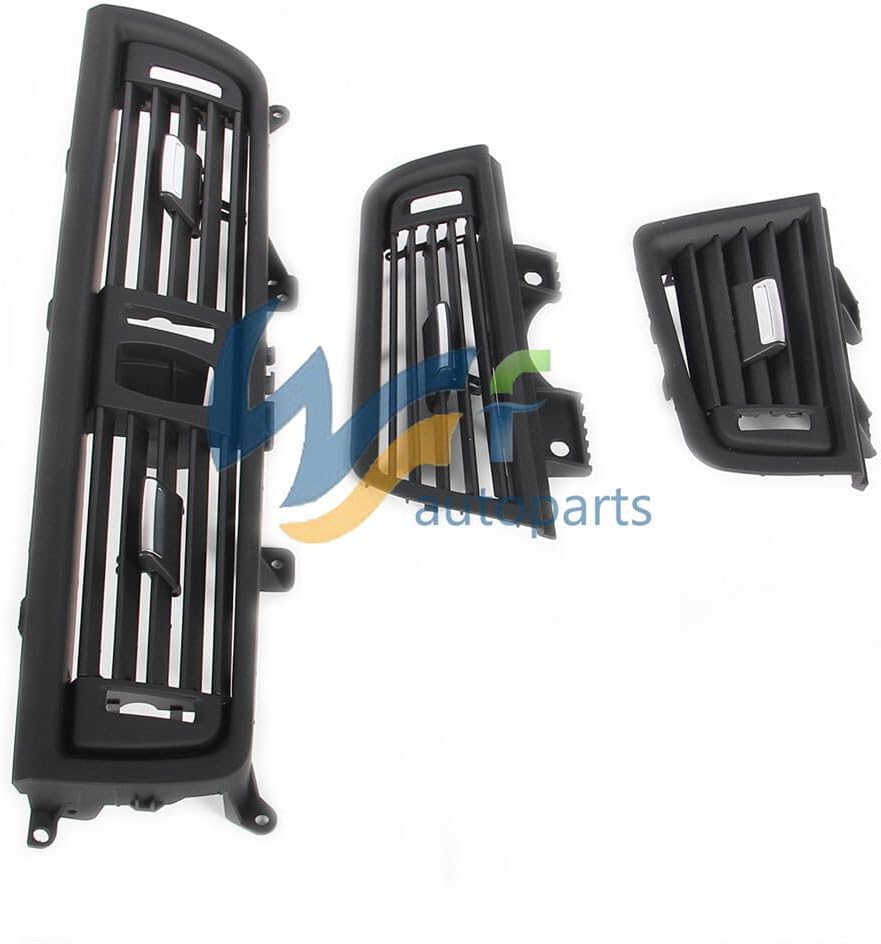 ya 10 9.16 baidi Front Left Right and Center Console Grill Dashboard AC Vents for BMW 5 Series