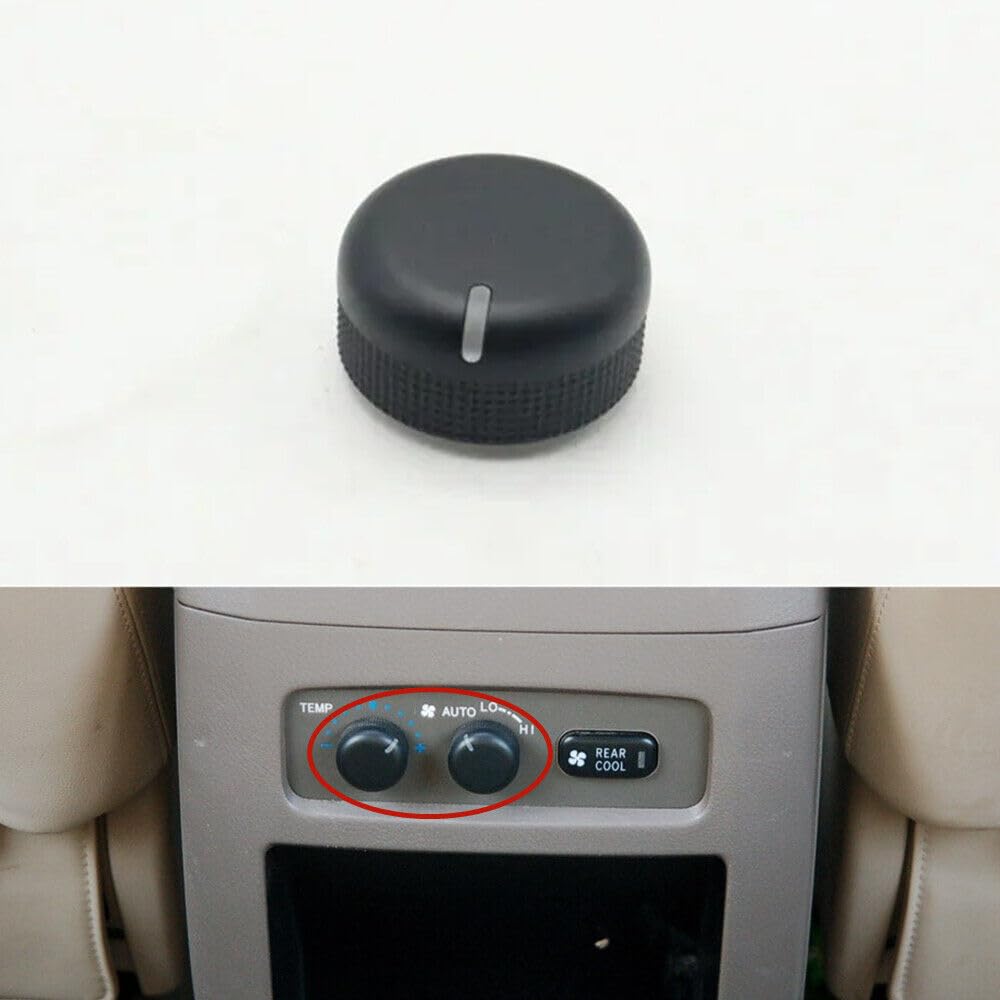 ya 5 8.10 1pcs Rear Air Conditioning Control Unit Rotary Knob Switch Button for Toyota for Land Cruiser Prado