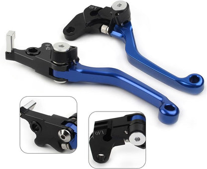 ya 6 8.24 baidi Blue CNC Pivot Clutch Brake Levers Handle for 2000-22 for Suzuki DRZ400S DRZ400SM E