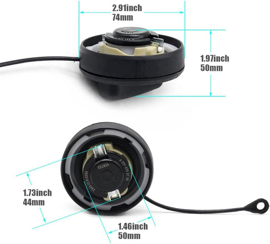 ya 5 8.10 Fuel tank gas filler cap for Mercedes-benz C CL CLS EG GLK SLK 214700605