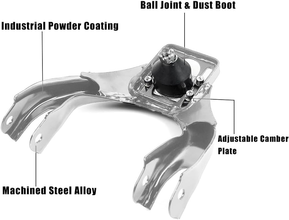 ya 13 9.15 baidi Silver Front Upper Rear Camber Arm Kit Control Toe for Honda for Civic 1992-1995 EG