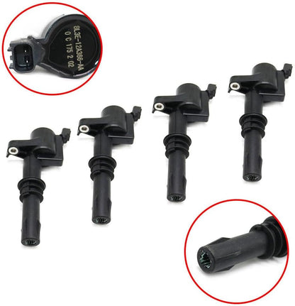 ya 4 8.24 baidi 8X Ignition Coils for Ford F-150 F-250 Super Duty for Lincoln 2008-2016 8L3Z-12029-A