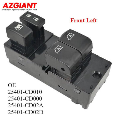 ya 8 8.24 baidi Suitable for 2003-2004 for Nissan 350Z Front Left Main Drive Side Power Window Switch