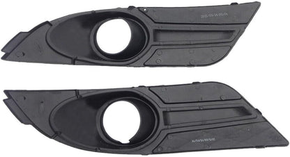 ya 7 8.24 baidi A pair of front bumper fog lamp cover trim borders for Ford Focus 2007-2008 