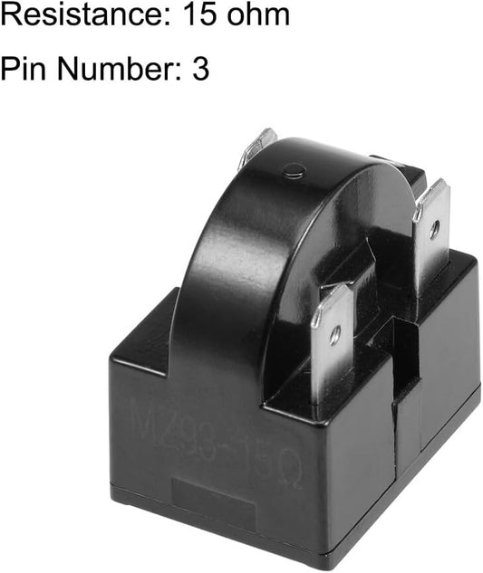 ya 26 10.21 baidi 15 Ohm 3 Pin Refrigerator PTC Relay
