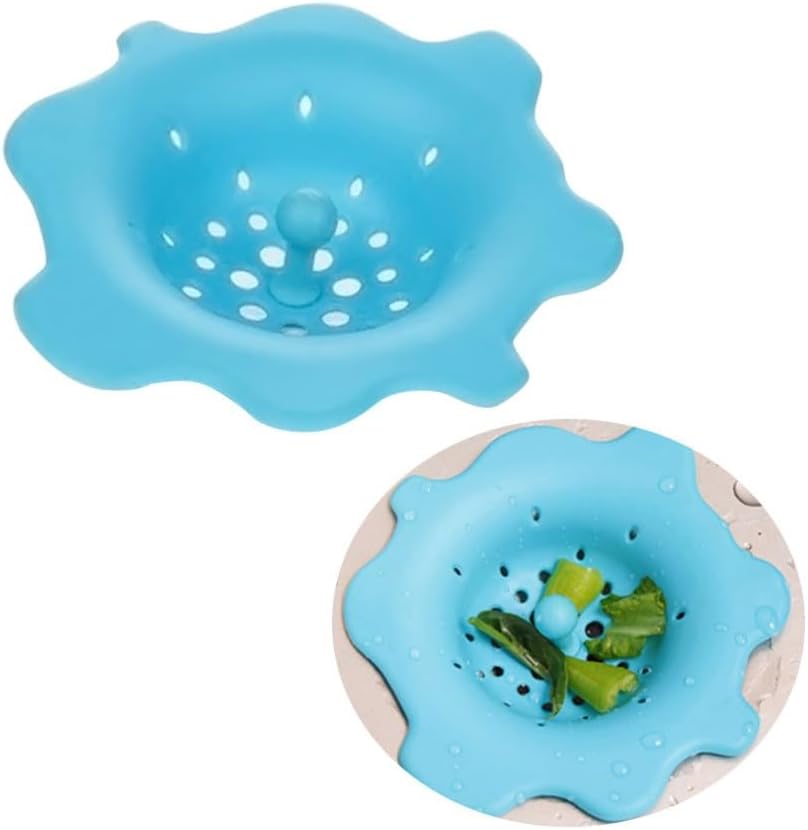 ya 14 9.20 baidi Kitchen Filter Bathroom Drain Hair Catcher Basket Strainer for Sink-1