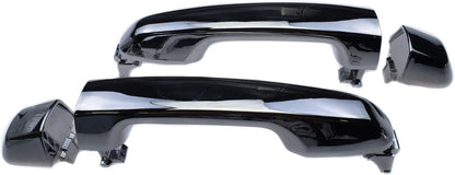 ya 2 8.15 2-Piece Rear Exterior Door Handle Chrome Alloy for Lexus GX460 for Toyota for 4Runner 