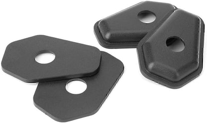 ya 13 9.15 baidi Turn signal indicator spacing for Suzuki GSXR600 750 GSX1300R, Black, 4pcs