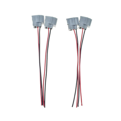ya 2 8.15 4-Piece Female Fuel Injector Connector Electrical Plug Harness Suitable for Toyota for Lexus 