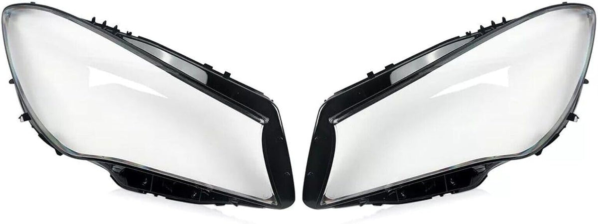 ya 4 8.10 Front Clear Headlight Lens Cover L+R for Mercedes-Benz W117 CLA250 CLA45 2016-19