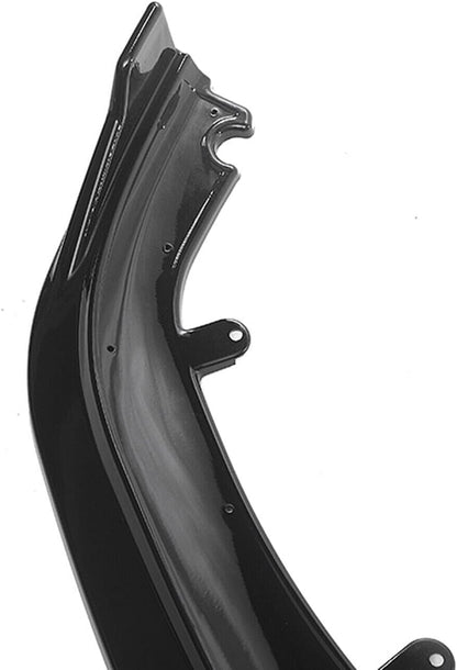 ya 2 8.15 Gloss Black Front Bumper Splitters Lip for BMW 8 Series G14 G15 G16 2018 19-21