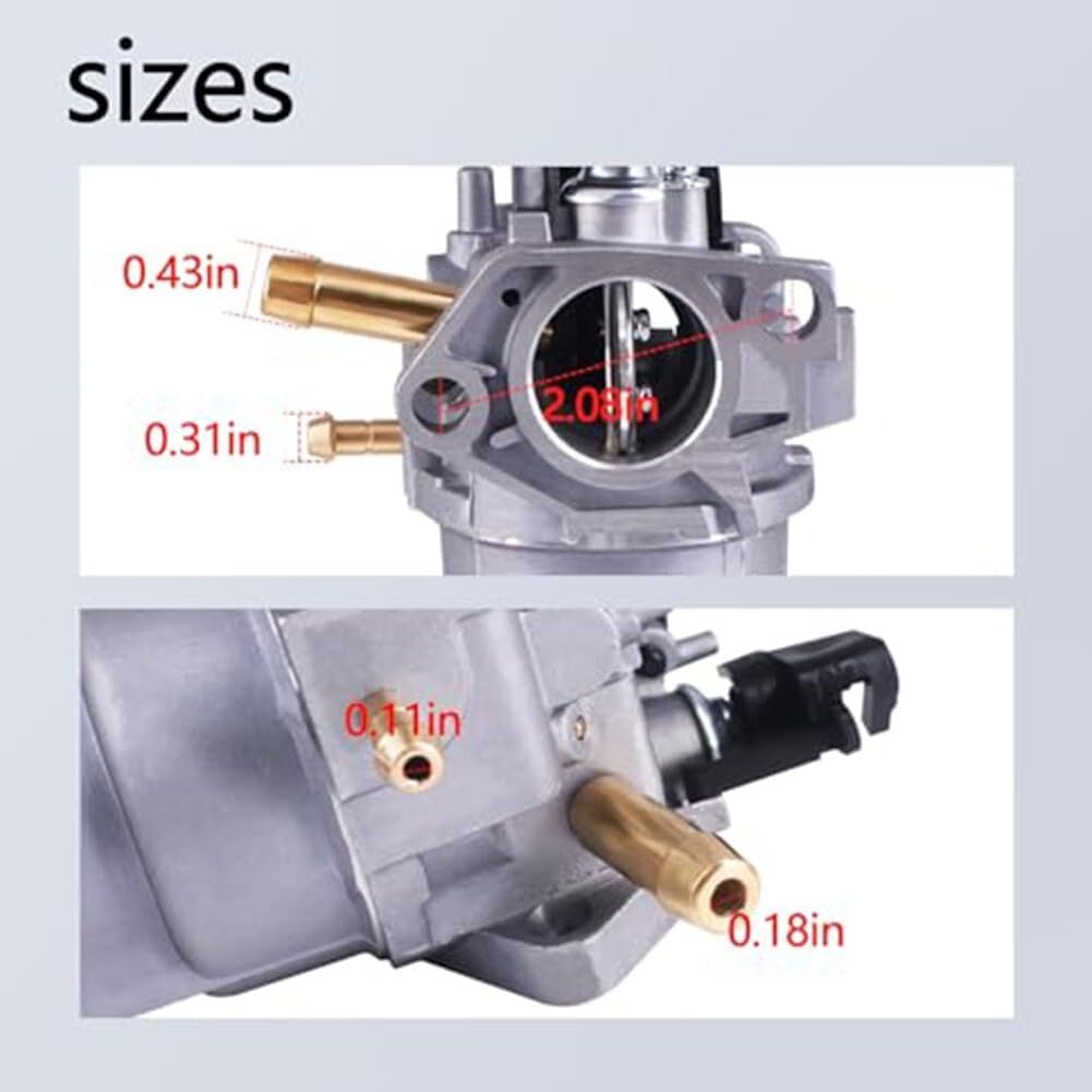 ya 26 10.21 baidi Carburetor for Firman 9400 Watt Tri Fuel Generator 439cc Replacement Part