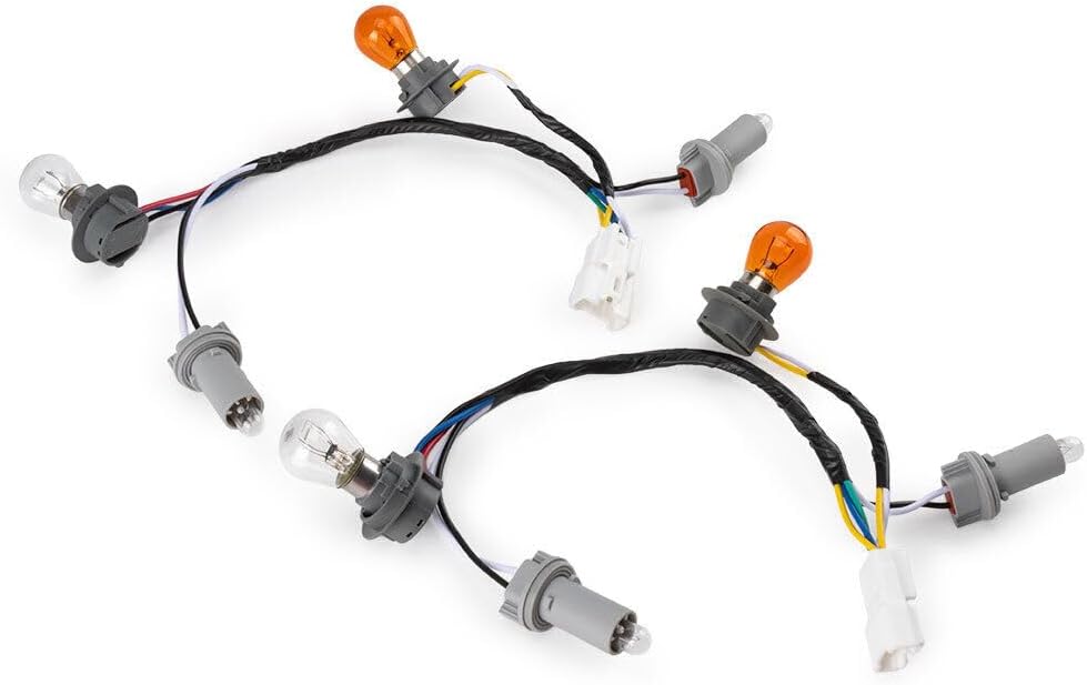 ya 4 8.24 baidi 2pcs tail light socket wiring harness with bulb 11-14 for Hyundai Sonata 2.0/2.4L